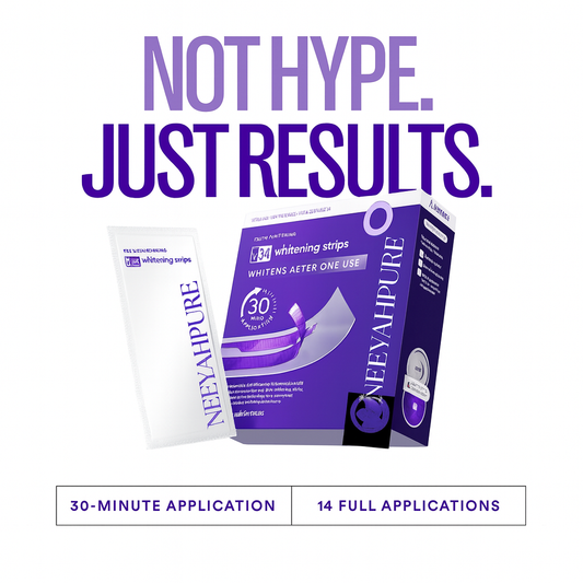 Neeyahpure™ V34 Colour Correcting Teeth Whitening Strips
