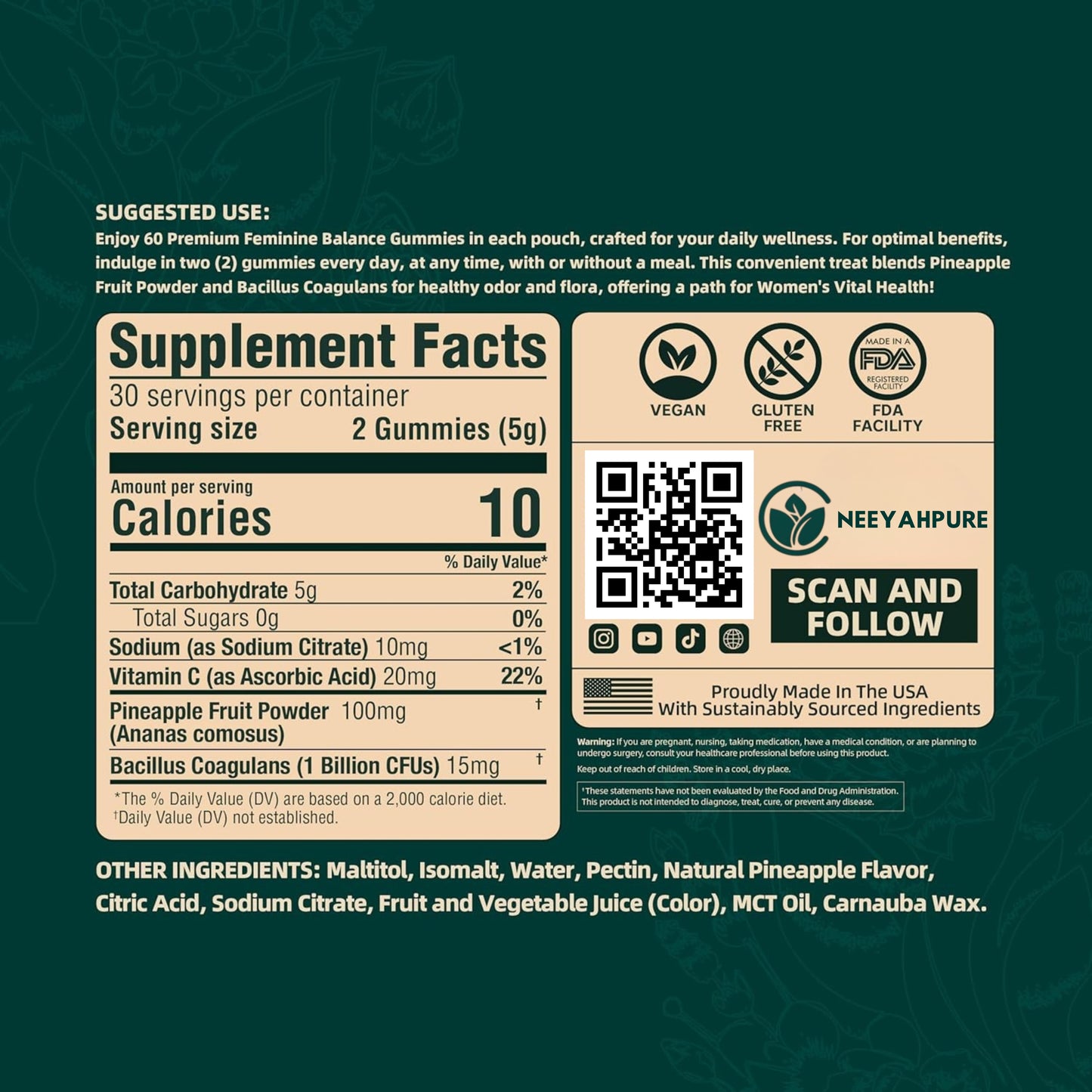 Feminine Balance Gummies